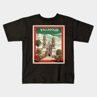 Valladolid Yucatan Mexico Vintage Poster Tourism Kids T-Shirt